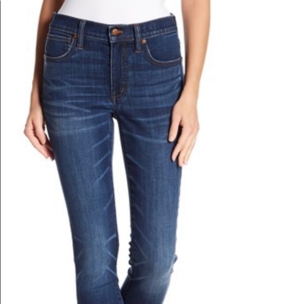 Madewell high rise skinny jean